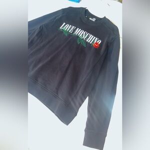 LOVE MOSCHINO
Rose Logo Sweatshirt Black